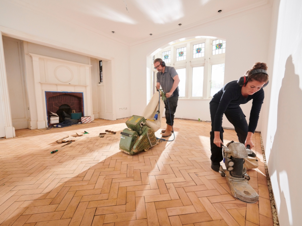 Hardwood Floor Sanding About
